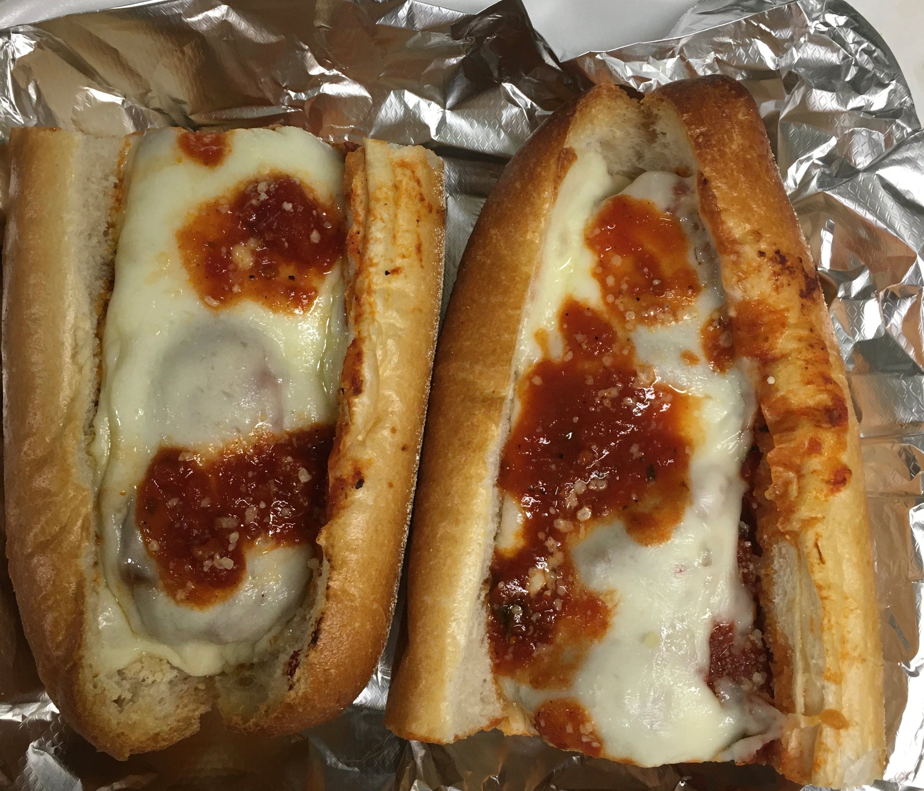 Angus Meatball Parm Hoagie