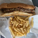 Steak with Pepper & Cheese Sub