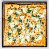 Old School Spinach Pizza
