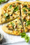 Chicken Pesto Pizza