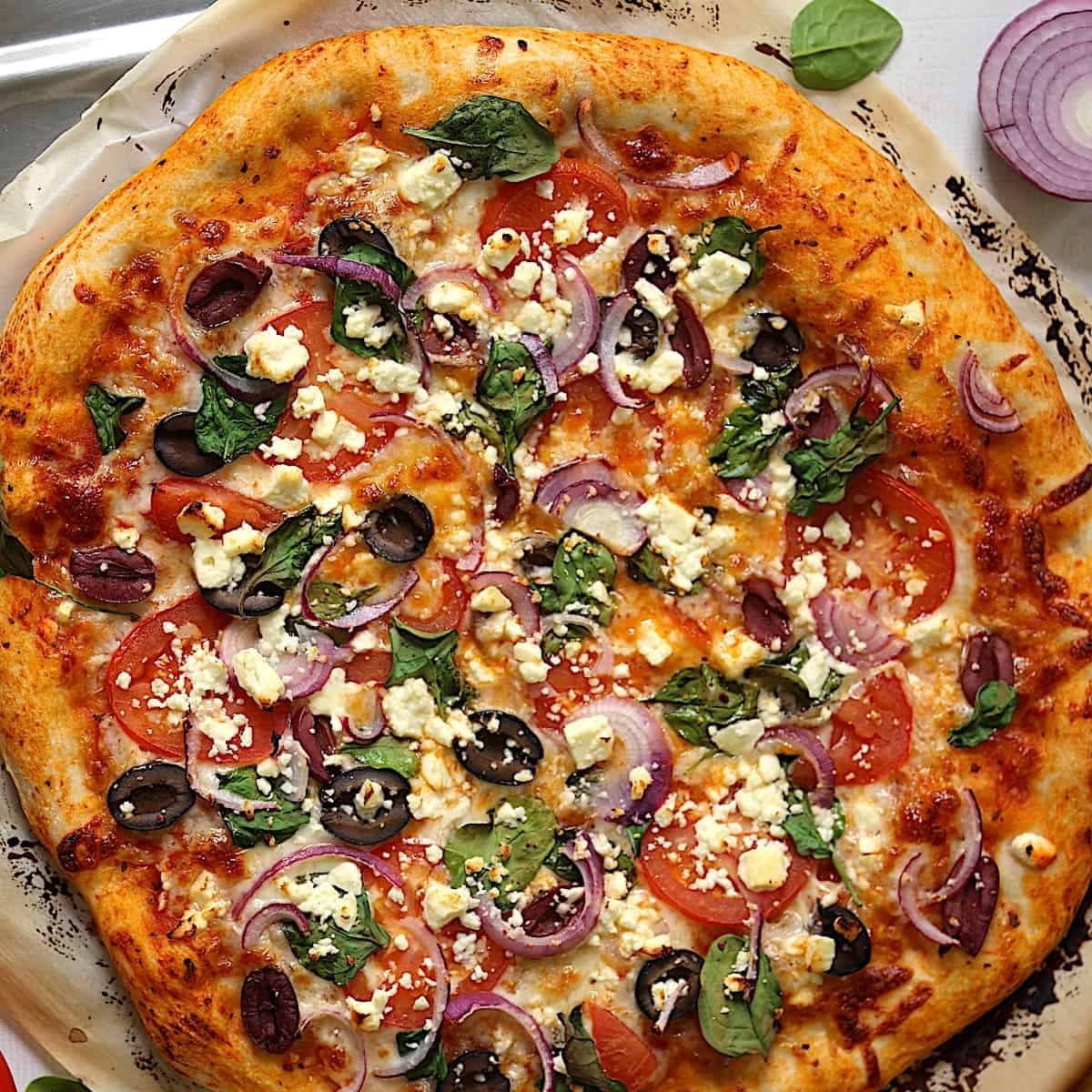 Mediterranean Pizza