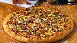 Beddar Cheddar Burger Pizza