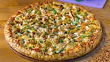 Cheddar Fajita Chicken Pizza