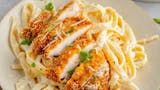 Crispy Chicken Fettuccine