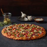 Chicken & Garlic Gourmet Gluten Free Pizza