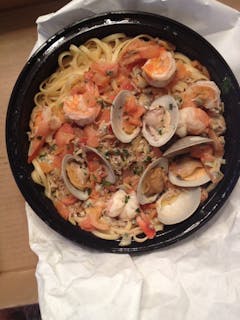 6.Pasta with Clam Sauce