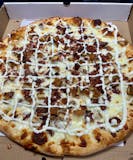 Bacon Chicken Ranch Pizza