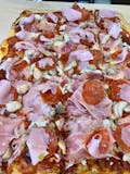 Meat Lover's Square Pizza Slice