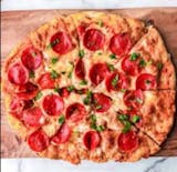12" Pizza with 1 Topping & Soda Lunch Special