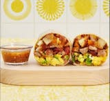 Steak & Bacon Breakfast Burrito