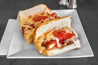 Chicken Cutlet Parmigiana Sandwich