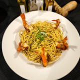 Spaghetti Al Pacino with Shrimp