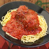 Spaghetti with Jumbo Meatballs