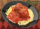 Spaghetti with Jumbo Meatballs