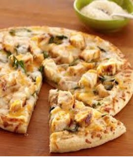 Spicy Buffalo Chicken Pizza