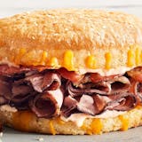 Beef Bacon Smokecheesy Sandwich