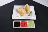 Samosa with Chutney
