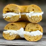 Bagel with Cream Cheese Breakfast