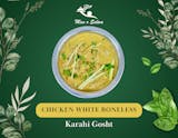 White Chicken Karahi Boneless