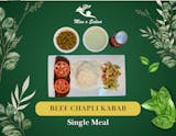 Beef Chapli Kabab Meal