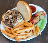 Mushroom Swiss Burger