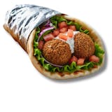 Falafel Hummus Gyro Sandwich