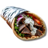 House Gyros Meat Sandwich