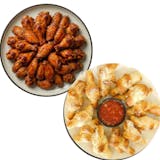 #6 20 Wings & 12 Garlic Knots Saves $14