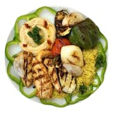 Garlic Oregano Chicken Platter