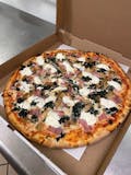 Eggplant Florentine Pizza