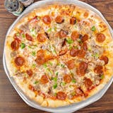 Sausage Onion & Pepperoni Pizza