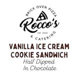 Vanilla Ice Cream Cookie Sandwich