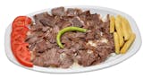 Doner Beef Kebab Plate (Shawarma)