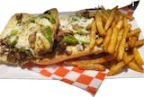 Philly cheesesteak sub