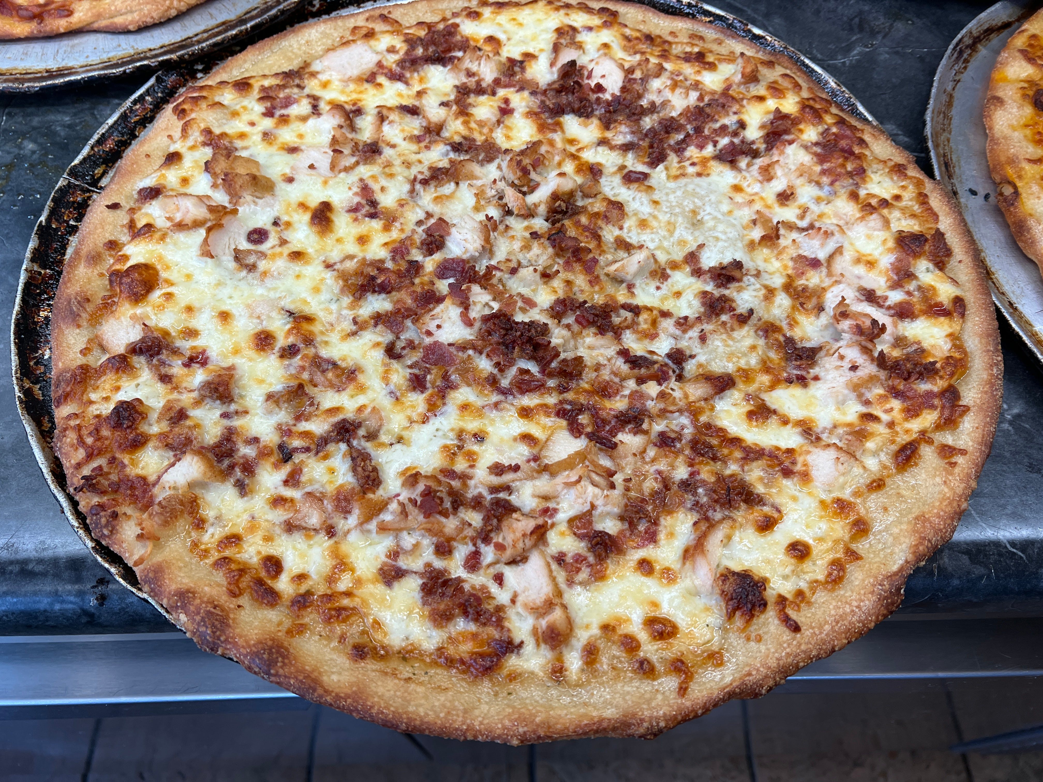 Chicken Bacon Ranch Pizza