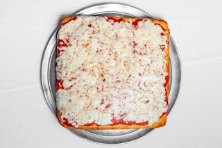 Plain Cheese Sicilian Pizza
