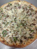 Philly Cheesesteak Pizza