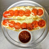 PEPPERONI GARLIC BREAD