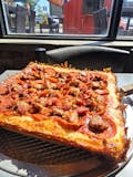 Detroit Meat Bomb Pizza