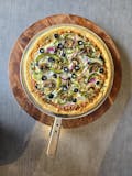 Thin Crust Roasted Veggie Pizza