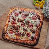 Beef Sausage & Beef Pepperoni Pizza