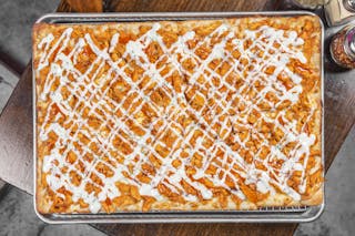 Buffalo Chicken Ranch Grandma  Pizza