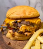 Hamburger with Fries