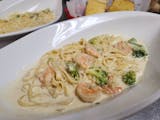 Alfredo with Shrimp & Broccoli