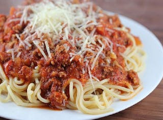 Spaghetti with Meat Sauce