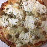 Shroomin’ Sausage & Garlic Pizza