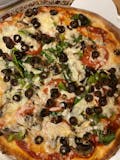 Gluten Free Garden Veggie Pizza