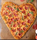 12" Heart Pizza