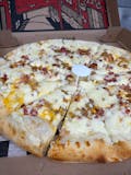 Pierogie Pizza with Bacon