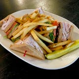 Ticket’s Turkey Club Sandwich